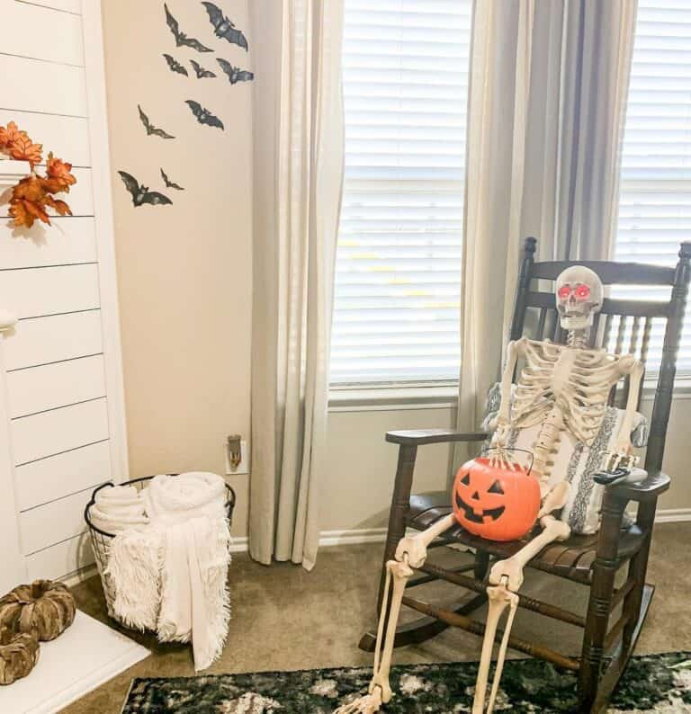 Unwinding Afterlife: A Skeleton's Leisure Time