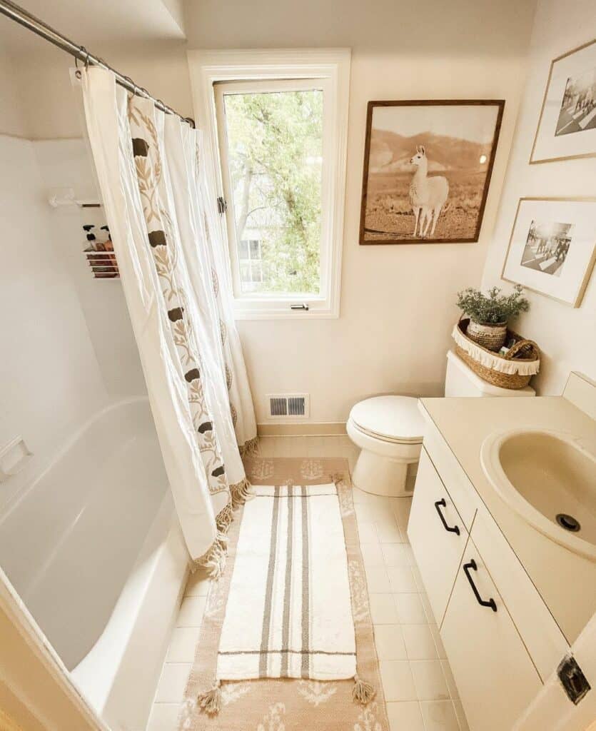 Warm Country Cottage Bath