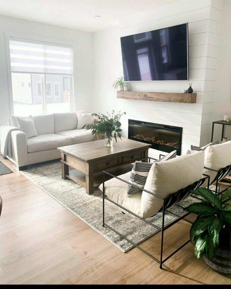 Warm and Welcoming Living Room