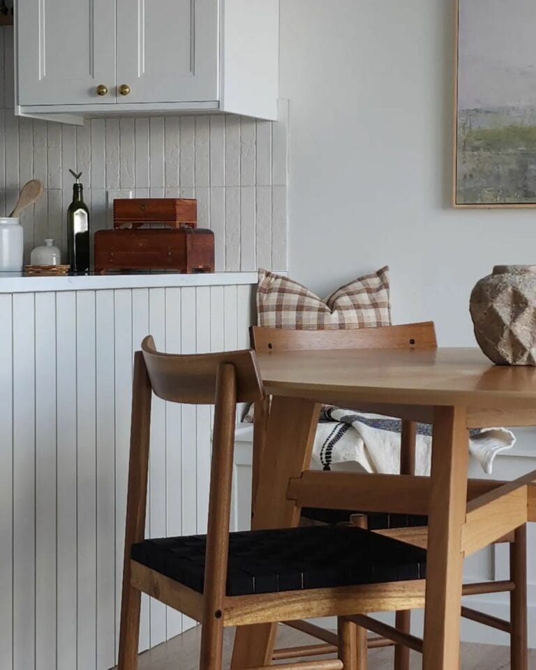 White Kitchen With Shiplap