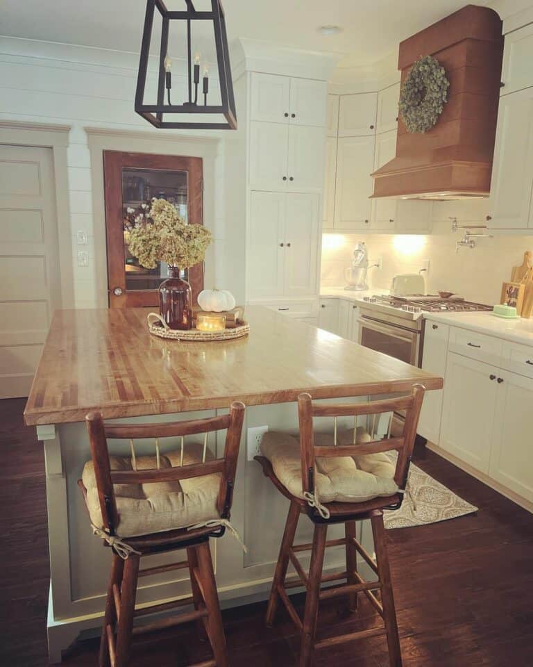 Wood Small Kitchen Islands With Seating