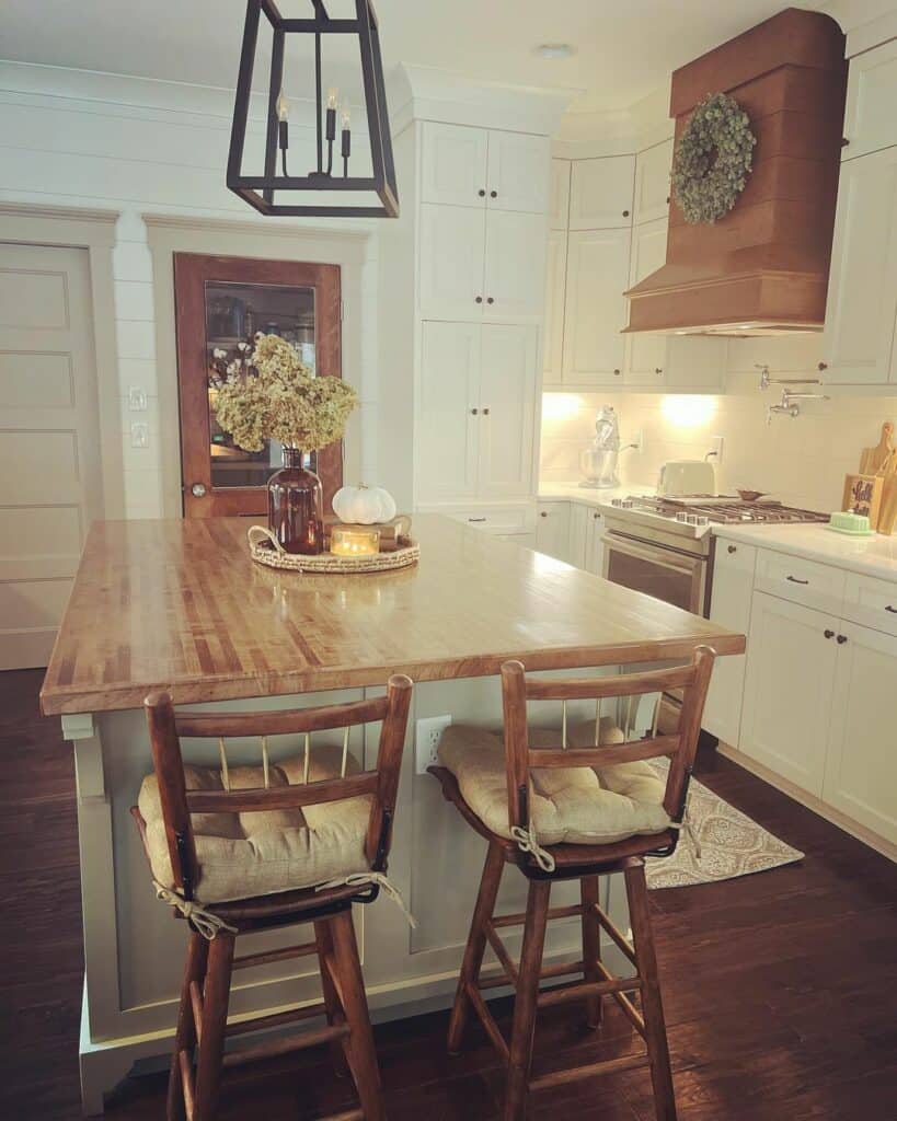 Wood Small Kitchen Islands With Seating
