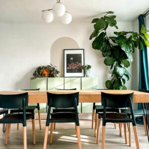 Plants as Dining Room Décor