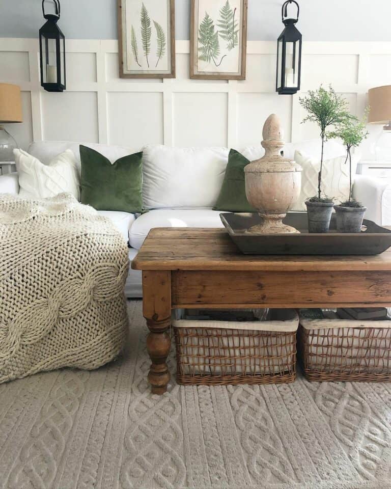 Using Earth Tones in a Bright Space