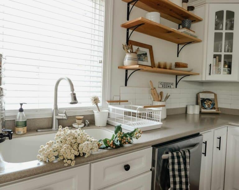 Bundles of Flowers and Extensive Countertops