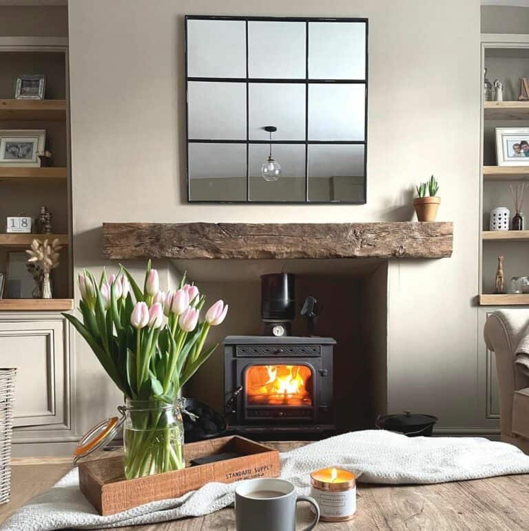 Contemporary Wood-burning Stove