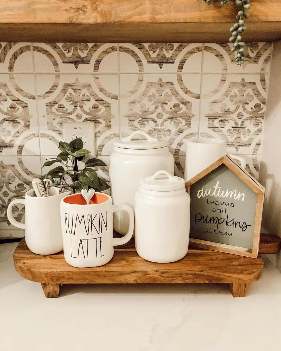 Cute Countertop Display of Jars Soul & Lane
