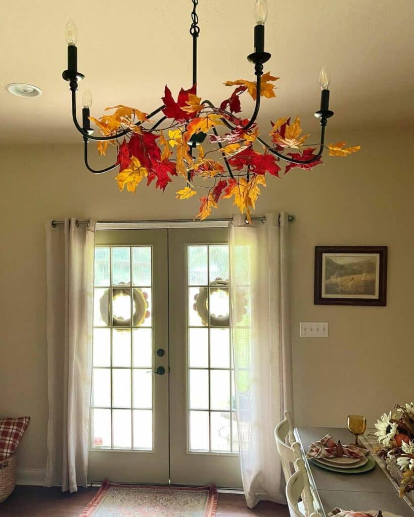 Elevated Light Fixtures for Natural Fall Décor Ideas