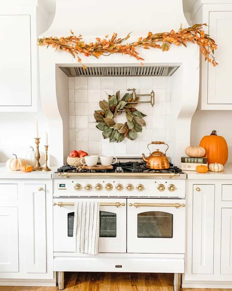 Fall Decor for Compact Kitchens