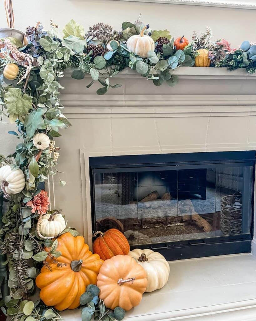 Fall Garland Ideas To Fill a Mantel Soul & Lane