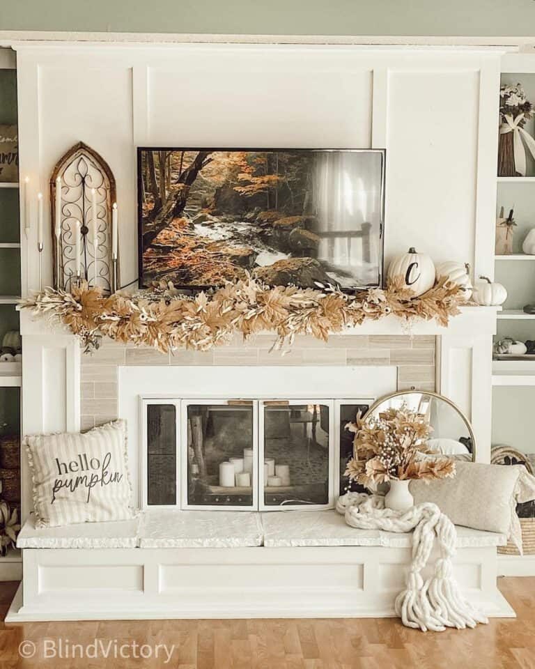 Falling for Fall Neutral Mantel