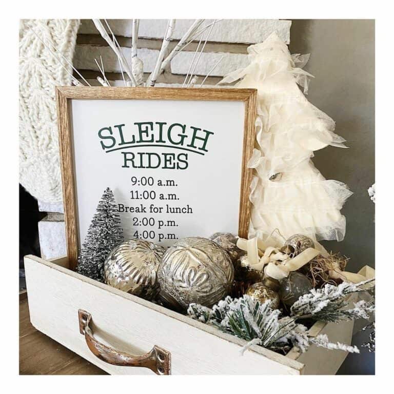 Layered DIY Christmas Décor