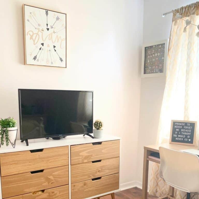Minimalist Dresser and Matching Desk