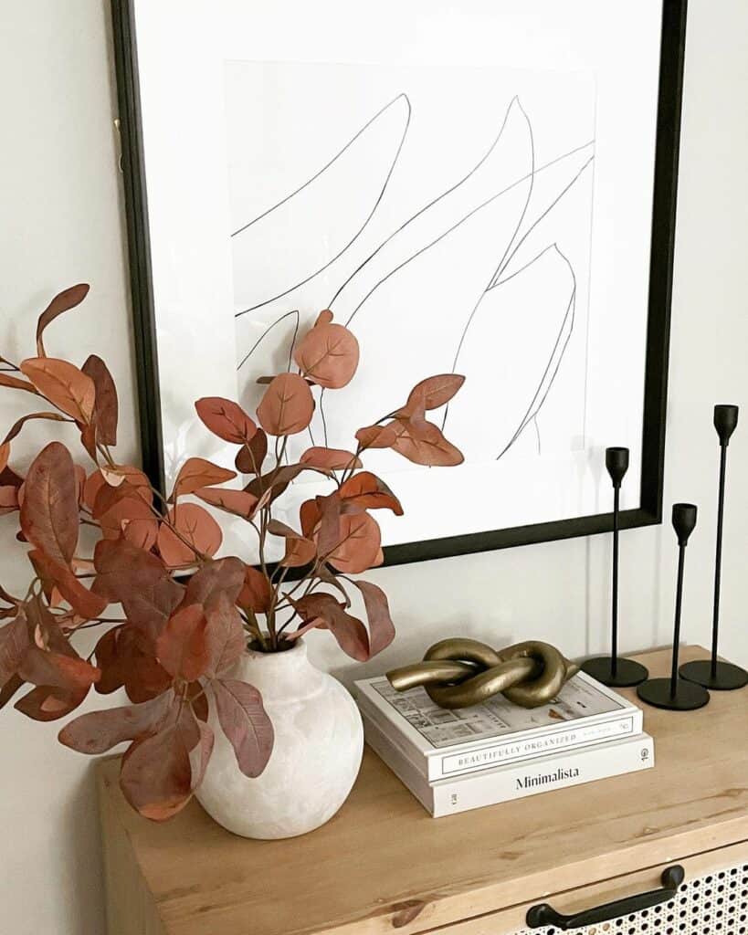 Modern Console Table Embraces Simplicity