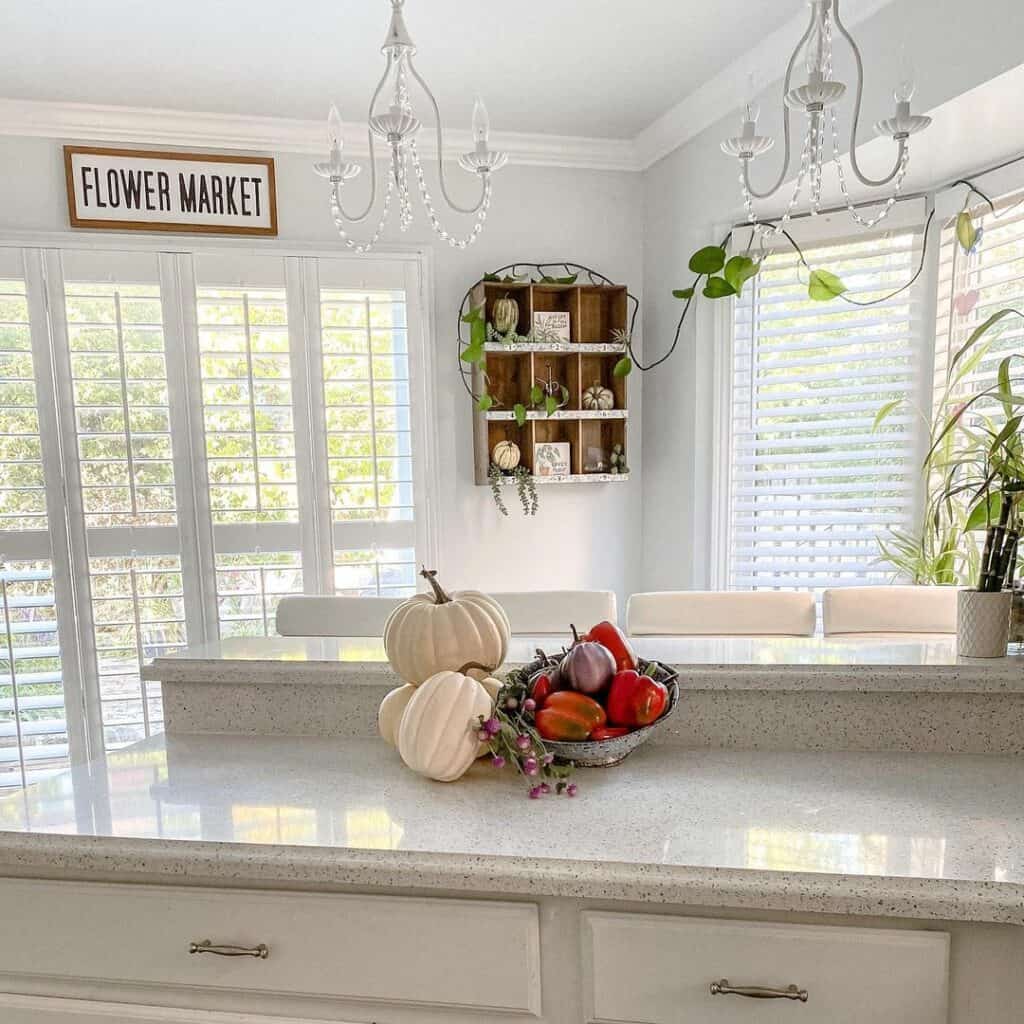 Natural Elements as Countertop Décor