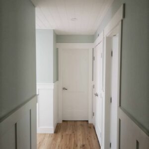 Neutral Board and Batten Wainscoting