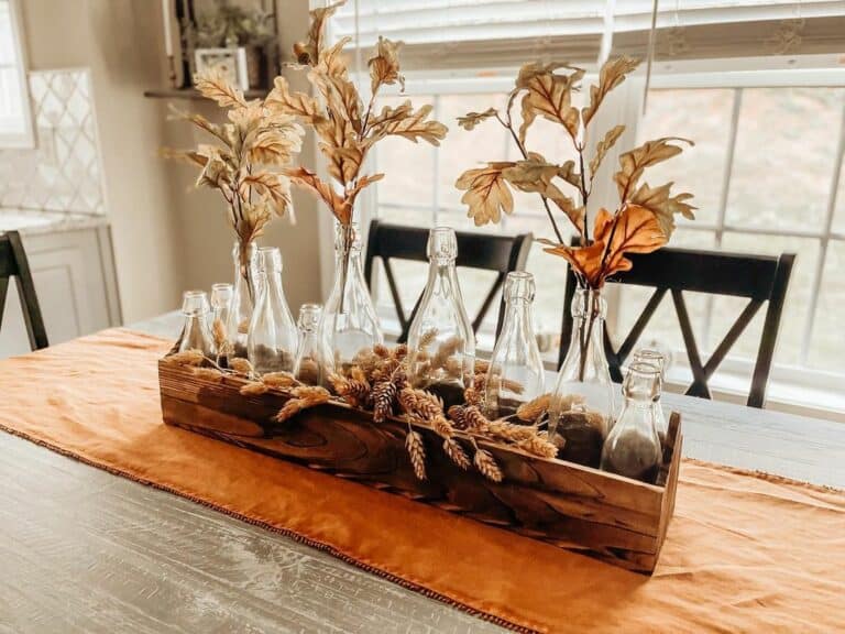 Striking Natural Autumn Tablescape