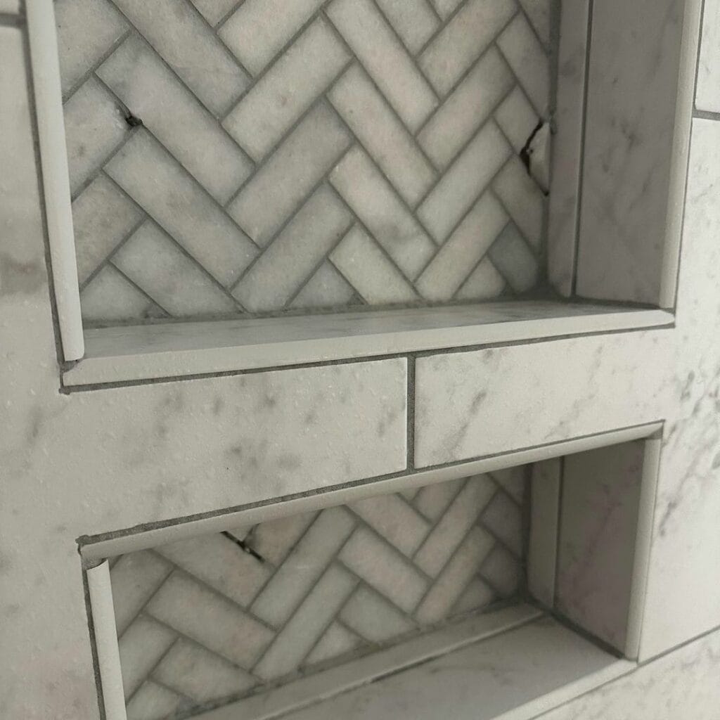 Sturdy Marble Tile for a Mature Design