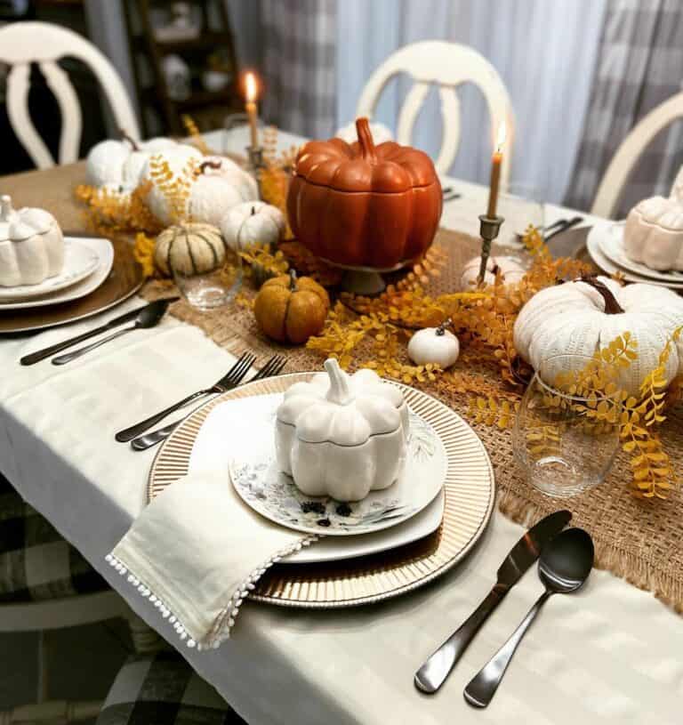 Tantalizing Textures for Fall Table Decor