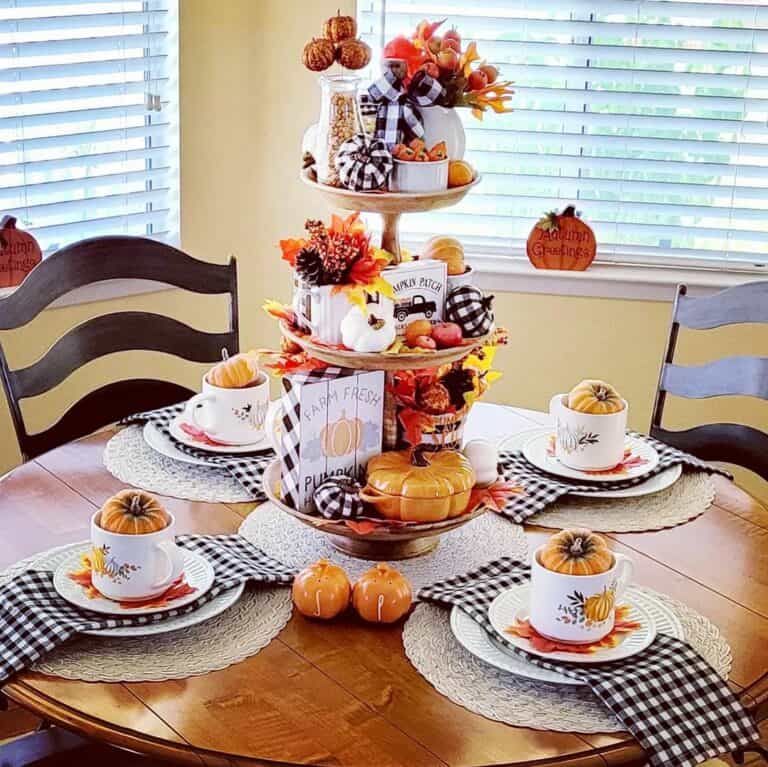Tiered Dessert Stand Centerpiece
