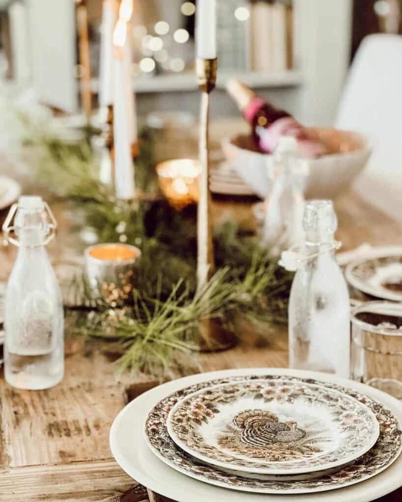 Turkey Day Tablescape