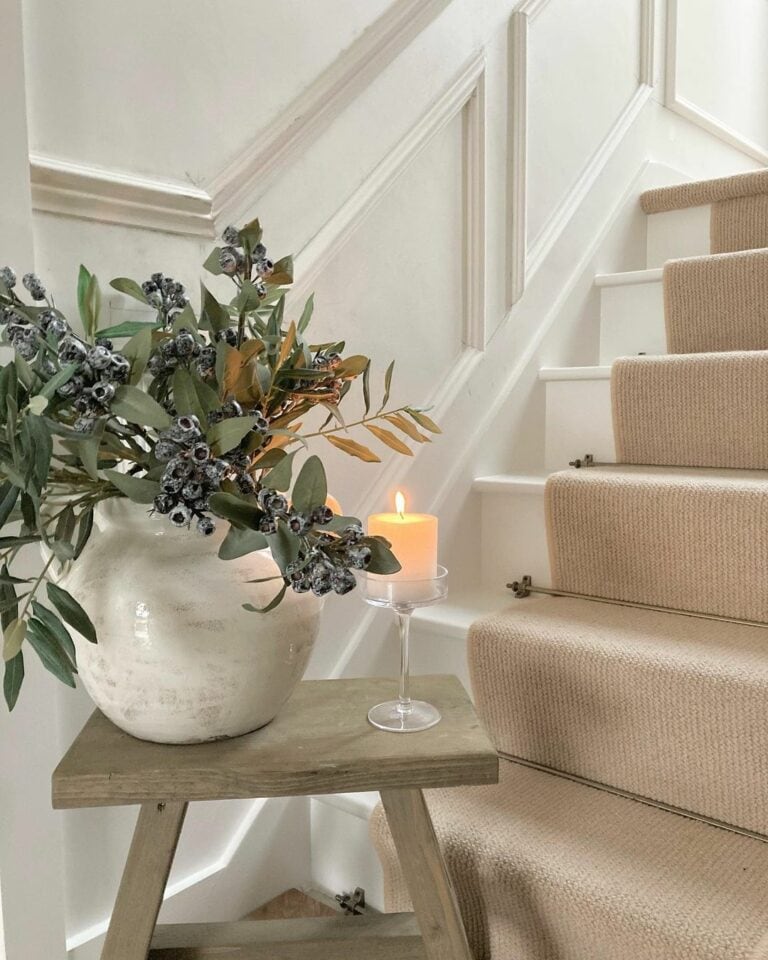 Using Stair Rods