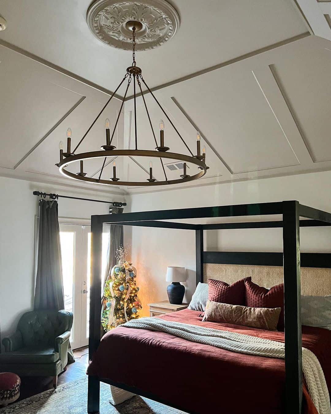 Modern Bedroom With Vaulted Ceiling - Soul & Lane