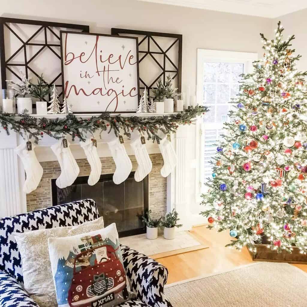 Pop of Color Christmas Decor