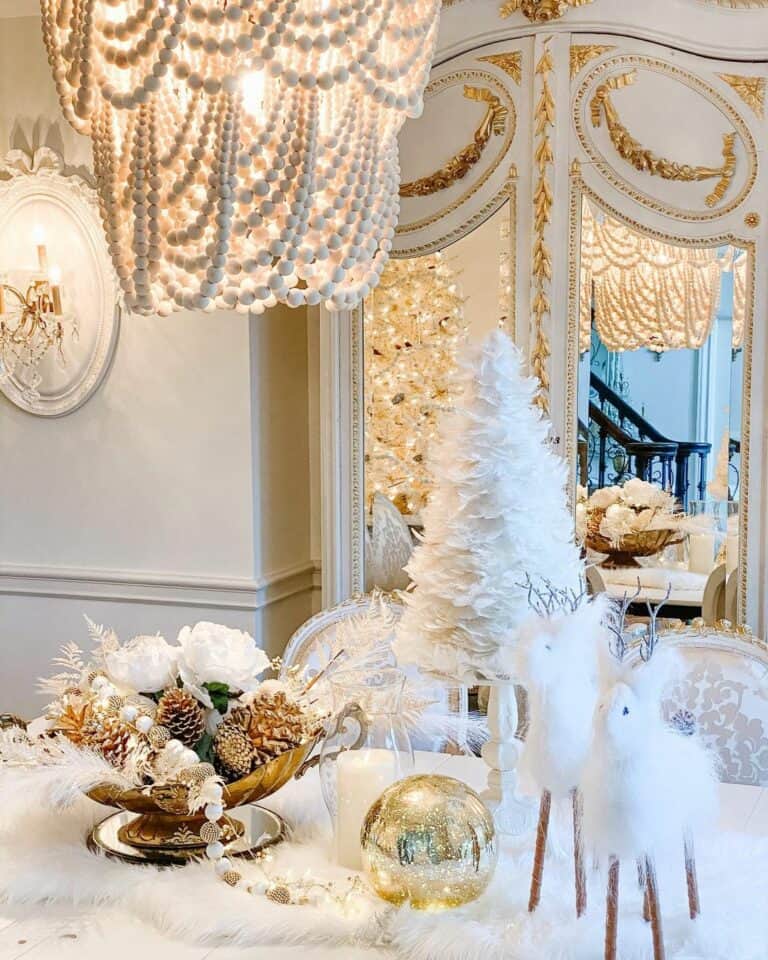 Winter Decor With an Angelic Appearance