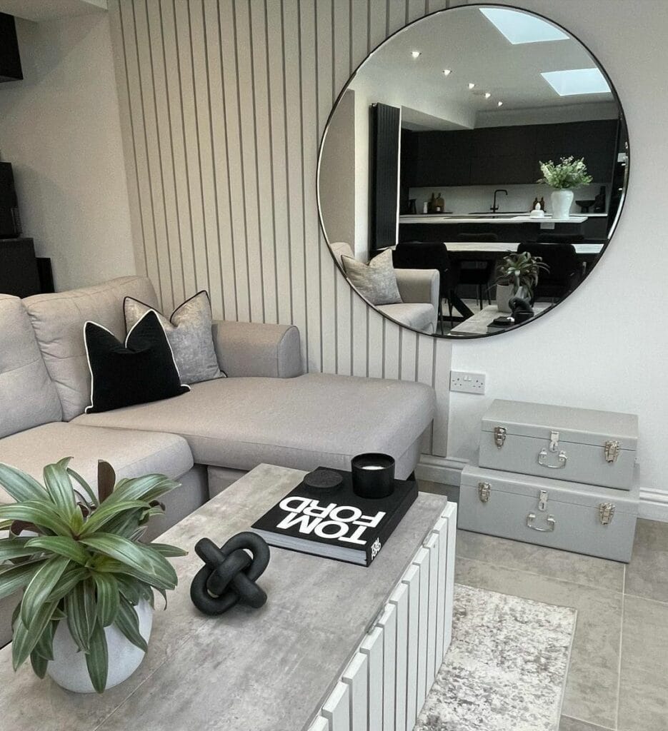 All-grey Decor Embraced to the Fullest