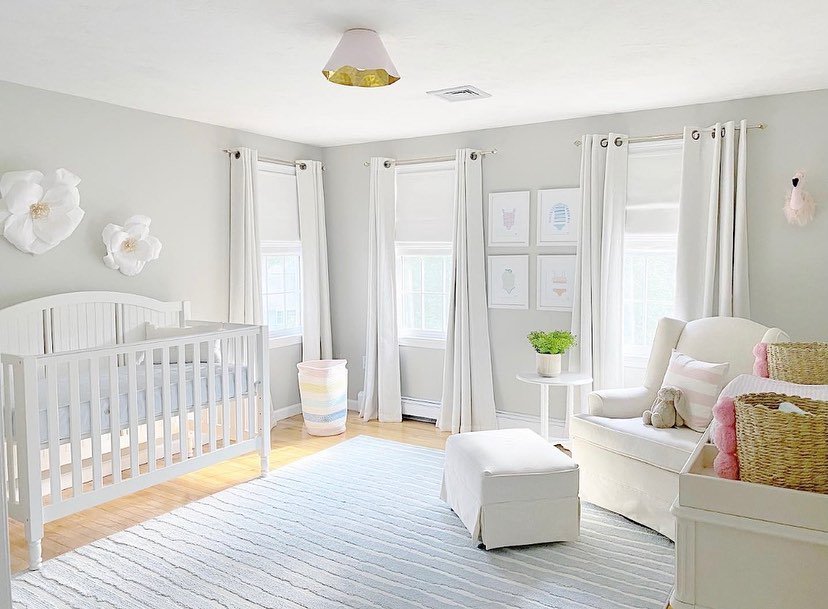 Bright Nursery Filled With Light