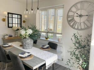 Chic Window Treatment in Modern Farmhouse