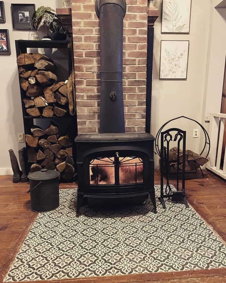 Contemporary Wood-burning Stove Design