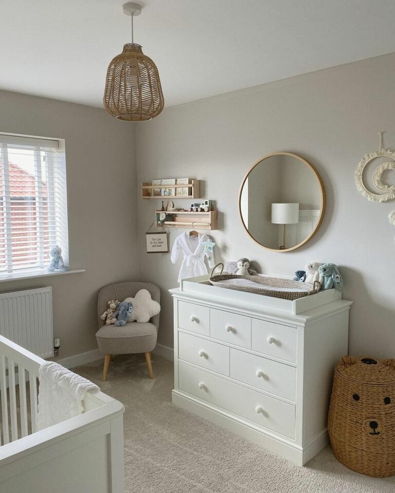 Earth Tone Nursery for Easy Redecorating