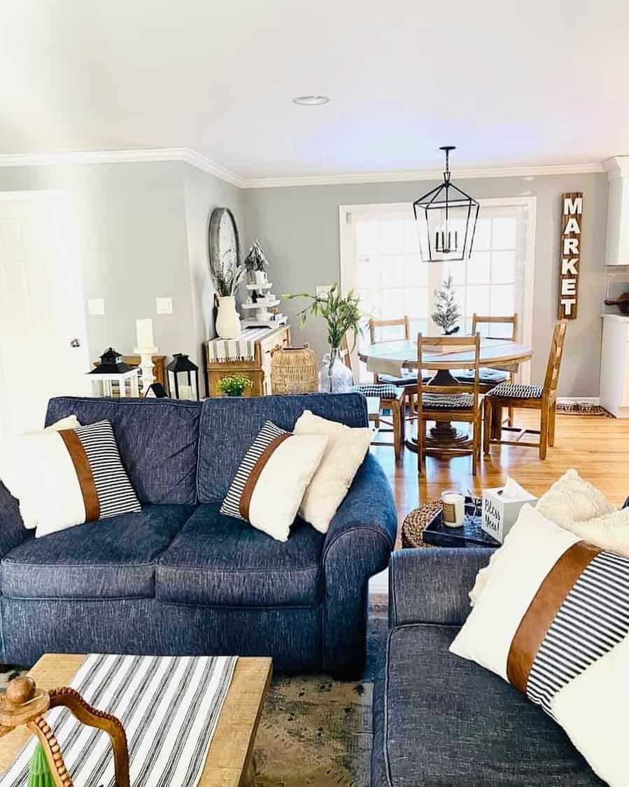 25 Engaging Ideas for Styling Sofas Not Against the Wall