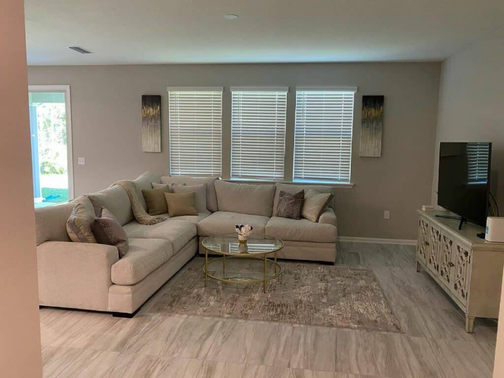 Living Room With an Eye-catching Accent