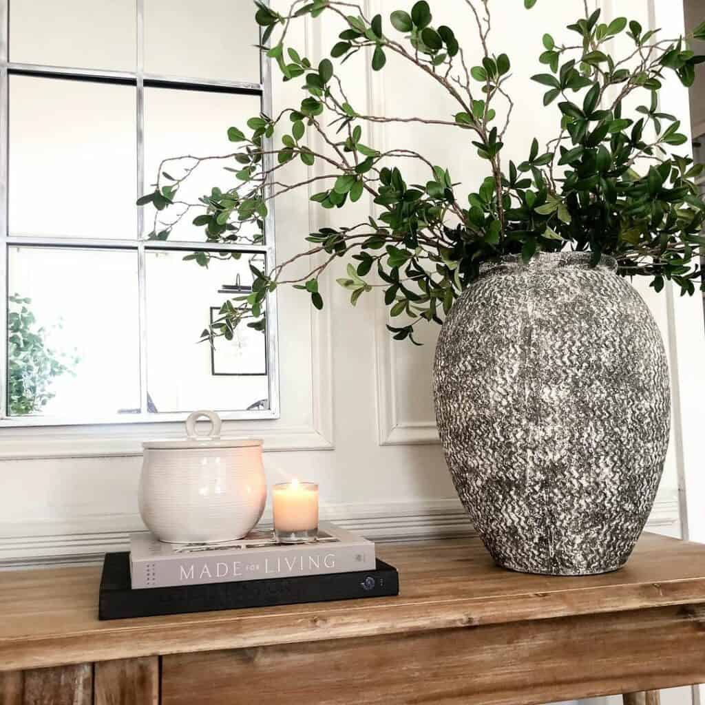 Minimalist Design for a Console Table