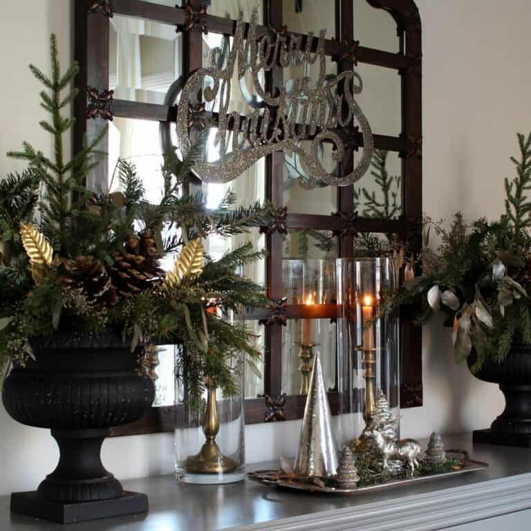 Mixing Metals for Dramatic Decor