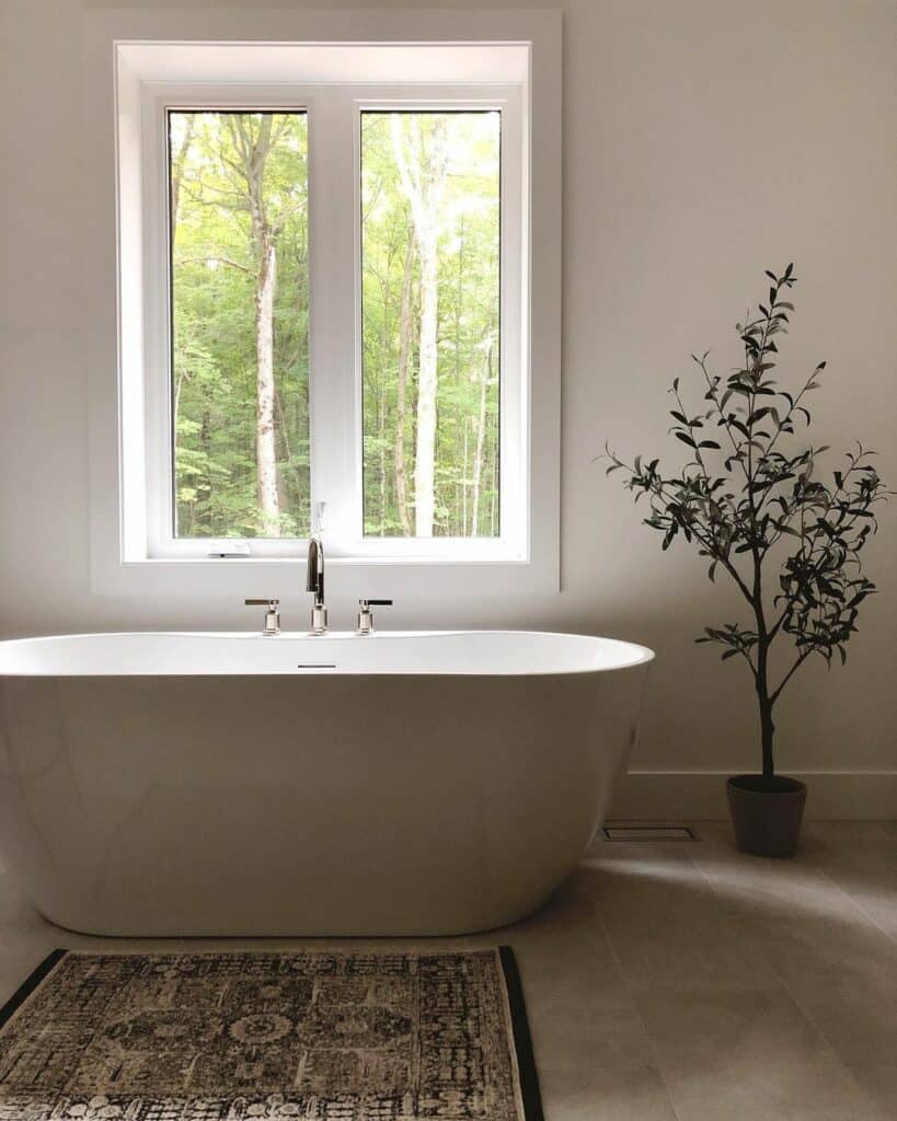 Modern Farmhouse Tiled Floors