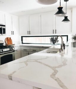Natural Light in an All-white Kitchen