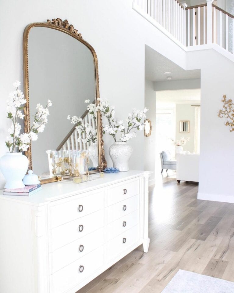 Stylish Dresser Replaces a Console Table