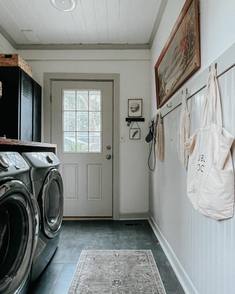 Unique Laundry Room Storage Features