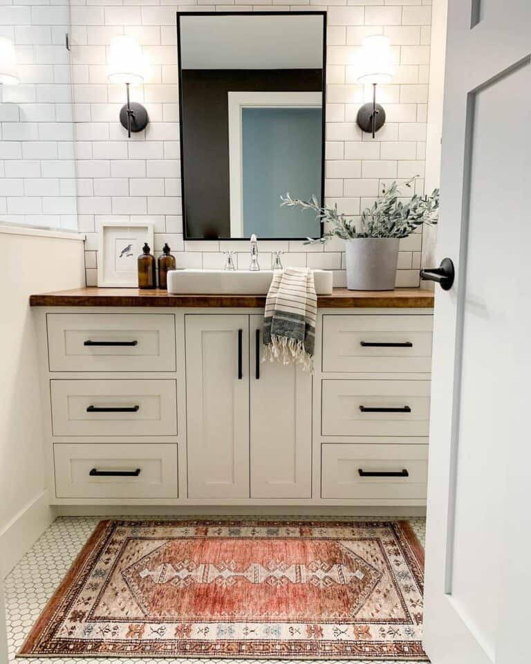 Dark Grout Drama: Expert Tips for Your Chic Bathroom Makeover