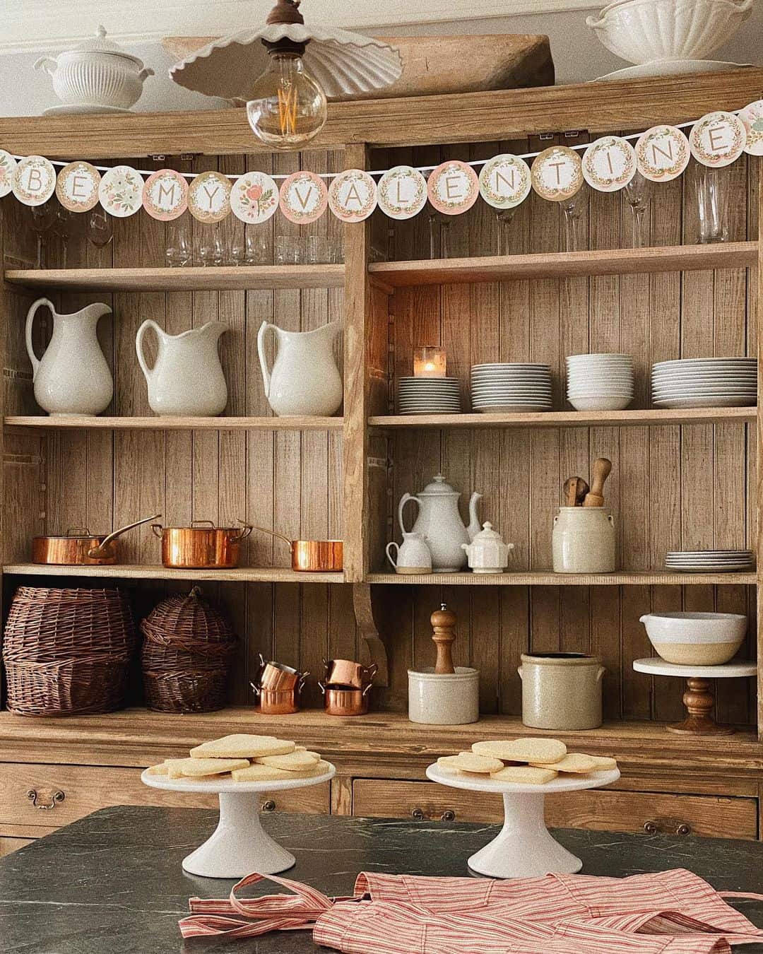 Farmhouse Bathroom Hutch