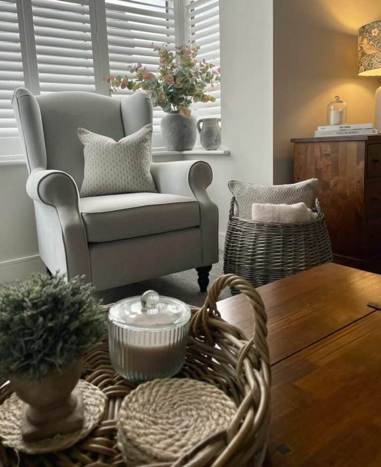 White Shutters Add a Classic Look