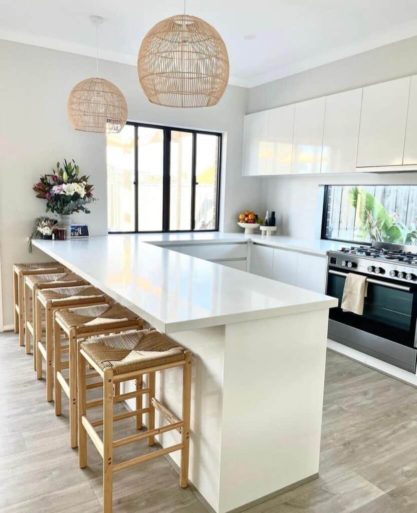 Kitchen Pendant Lighting Ideas With Natural Materials